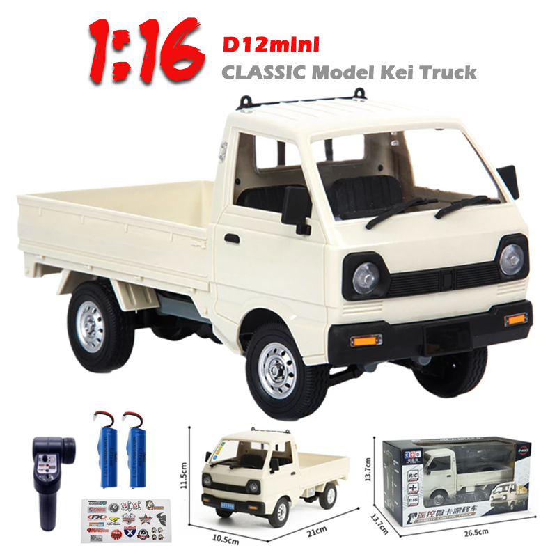 Kid Toys And More - 子供用ミニリモート制御トラックwpl,1:16, 2.4g,高速クライミング,ライト,シミュレーション,車,おもちゃ,ギフト