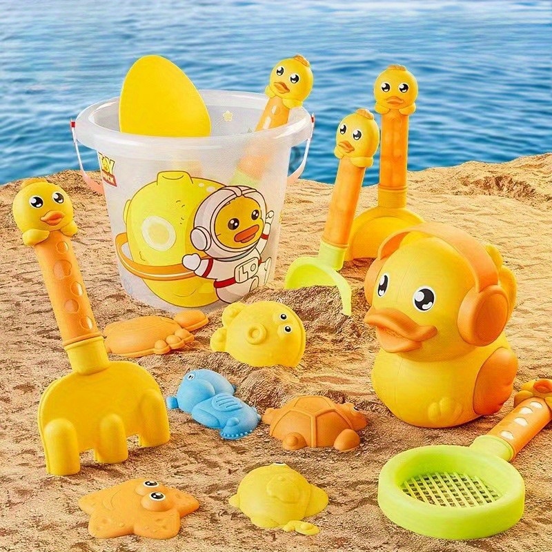 Kid Toys And More - ビーチおもちゃセット,太陽,バケツ,シャベル,その他の子供向けの品揃え