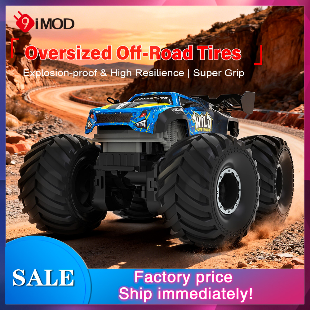 Kids Toys Long Island - 9IMOD RC水陸両用モンスタートラック 4WDリモートコントロールカー 水陸両用車両 デュアルスピード 長距離オフロード