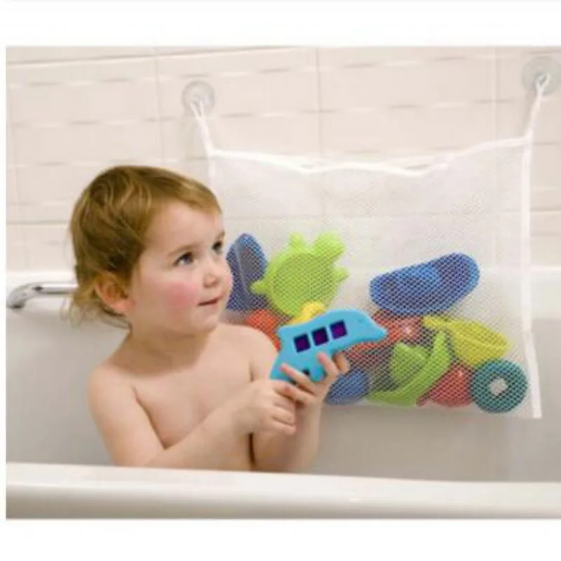 Kids Storage Toys - ベビーバスルームメッシュバスバッグ子供漫画バスケットネット子供のゲームネットワーク防水布砂のおもちゃビーチ収納オーガナイザー