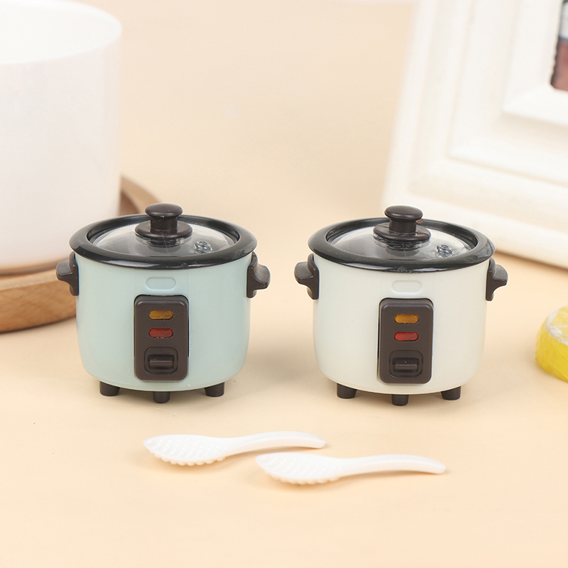 Play Kitchen Set - キッチンホーム冷蔵庫子供向けごっこ遊びDIYフィギュアミニチュアドールハウス家具セット、ドールハウスミニおもちゃキットアクセサリー