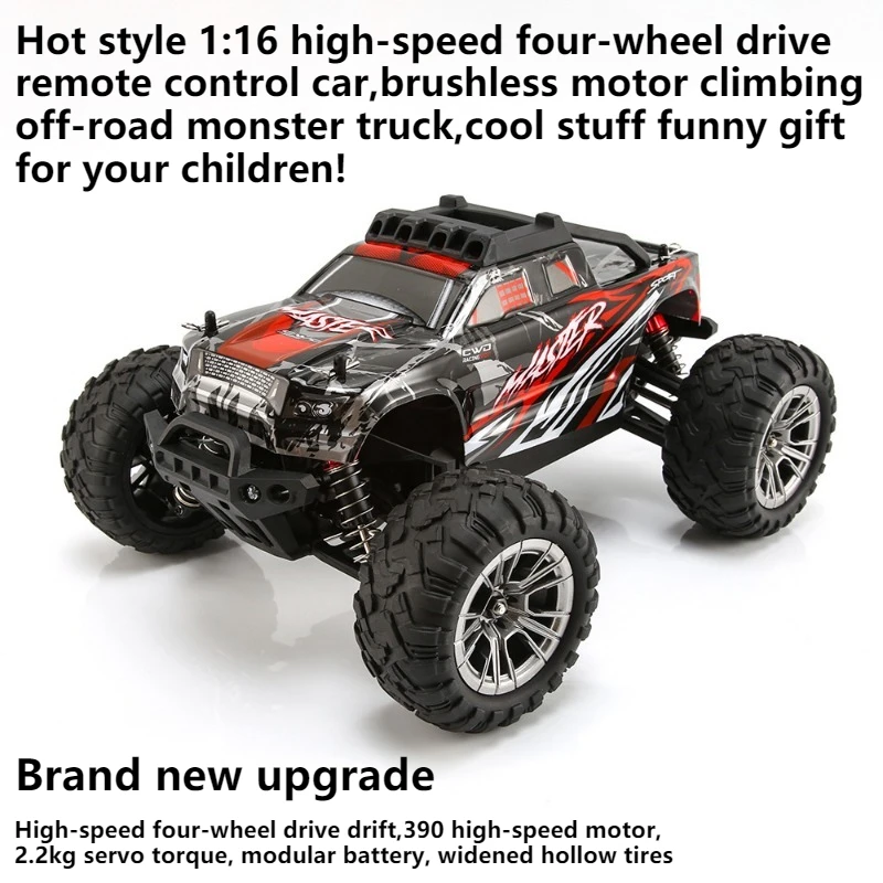 Kid Toys And More - クールなもののおもちゃの車面白いギフト-ホット 1:16 高速 4WD オフロード Rc