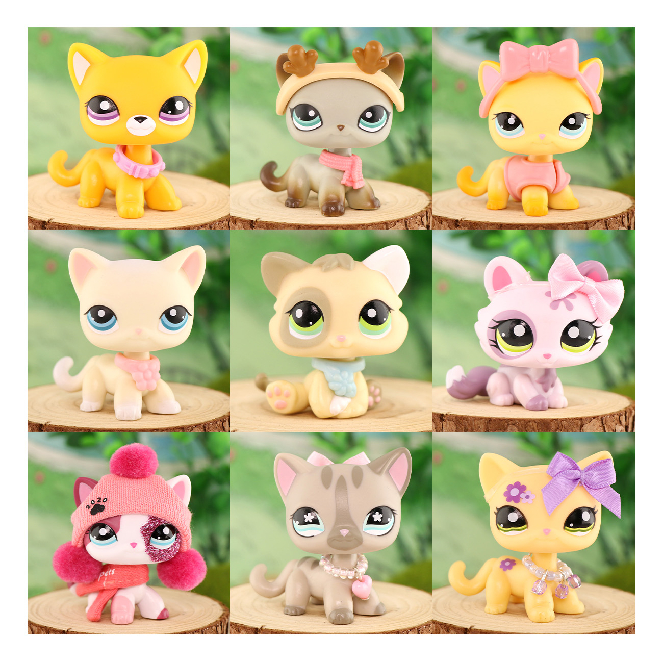 Kid Toys And More - 素敵なおもちゃより多くの選択肢ショートヘア猫ダックスフント犬コッカースパニエル犬コリー犬かわいいアクセサリー付き最高のギフト子供のおもちゃ