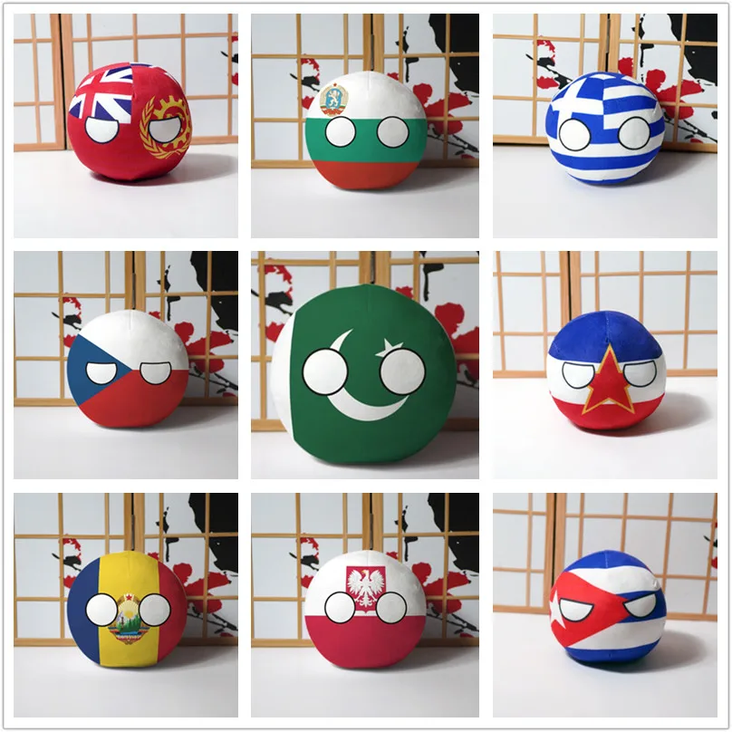 Kids Toys Pakistan - ポリランボールぬいぐるみ人形,子供向けギフト,ポッター,ゴッド,パキスタン,メクジコ,スウェーデン,カナダ,アメリカ,アメリカ,スイスの十字架,9cm, 20cm