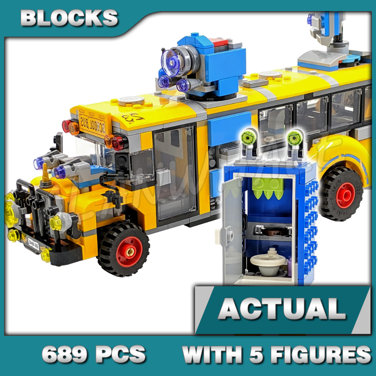 Kids Toys Christmas 2025 - 689ピース ヒドゥンサイド パラノーマル インターセプトバス 3000 スクールゴースト