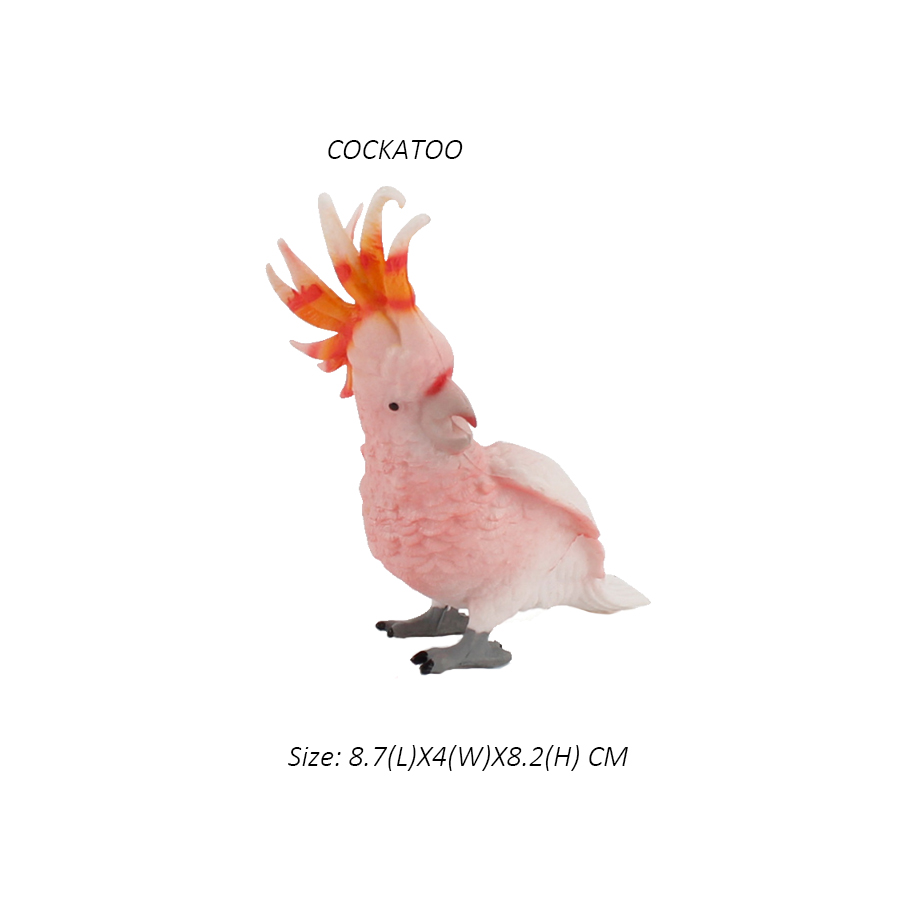 フクロウフラミンゴ七面鳥シーホークモデル動物フィギュアプラス - Kids Toys Under 200 のレビューと価格