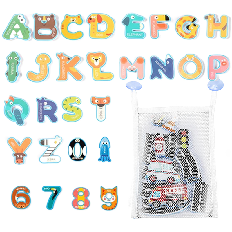 ベビーバスおもちゃ楽しい泡文字番号認知フローティングおもちゃ - Bath Letter Number Foam のレビューと価格