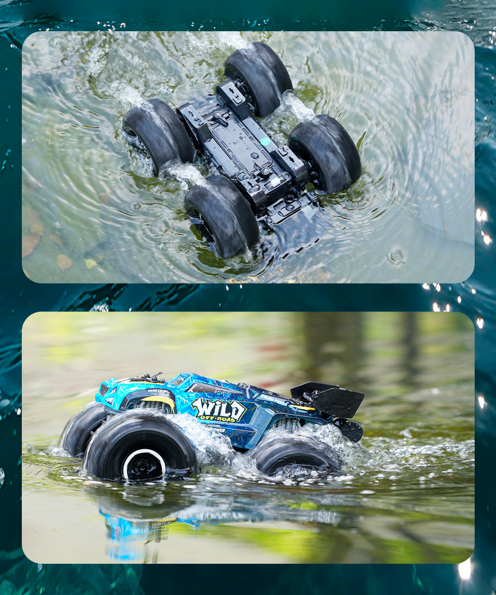 9IMOD RC水陸両用モンスタートラック 4WDリモコンカ - Kids Toys Long Island のレビューと価格