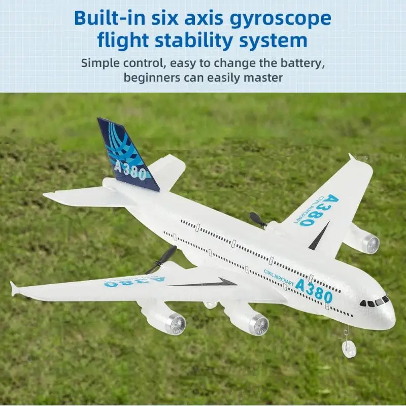 2.4G RC A380 フォーム飛行機 ジャイロスコープ  - Kid Toys And More のレビューと価格