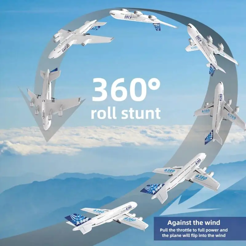 2.4G RC A380 フォーム飛行機 ジャイロスコープ  - Kid Toys And More のレビューと価格