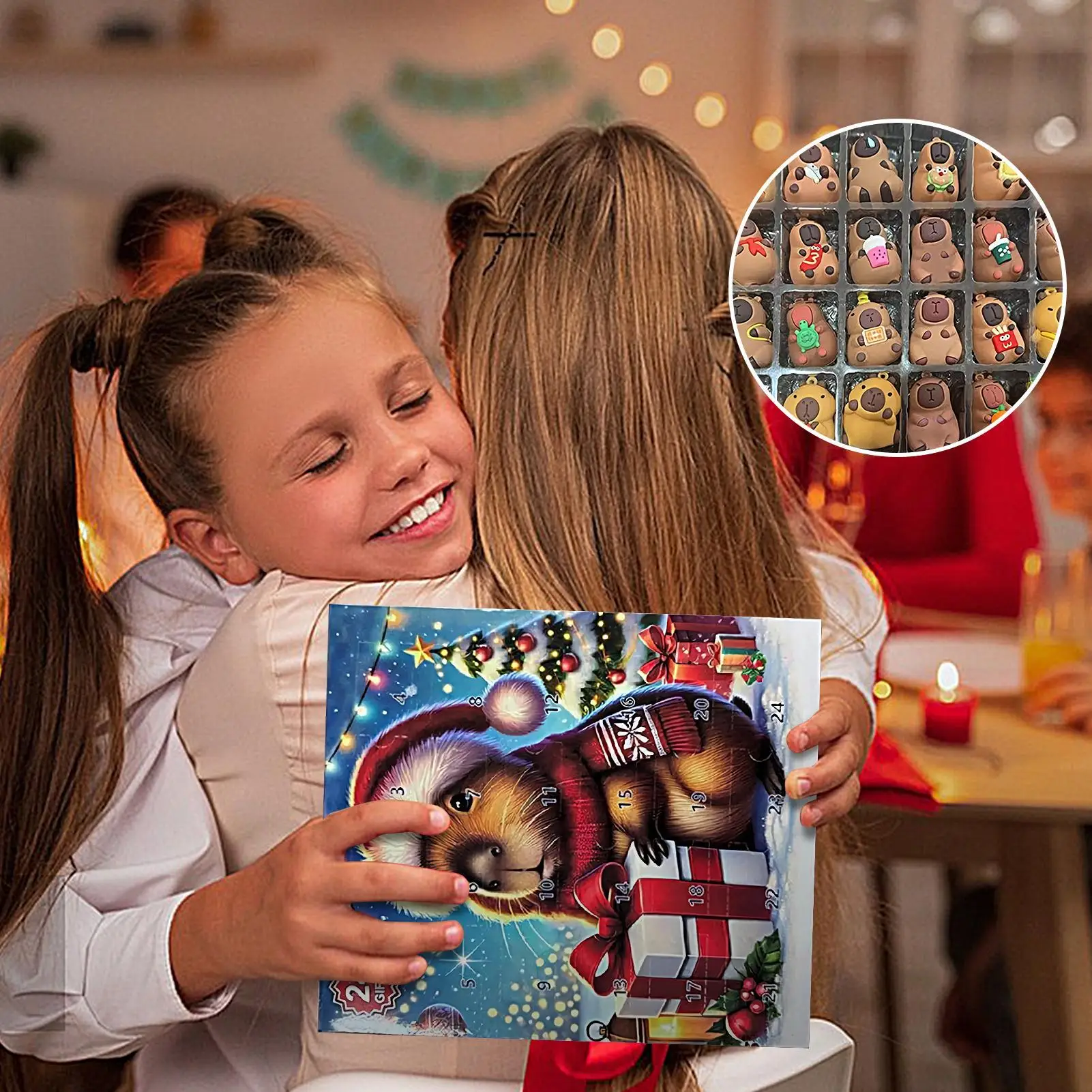 クリスマスカレンダー カウントダウン 2025 カピバラフィ - Kids Toys Christmas 2025 のレビューと価格