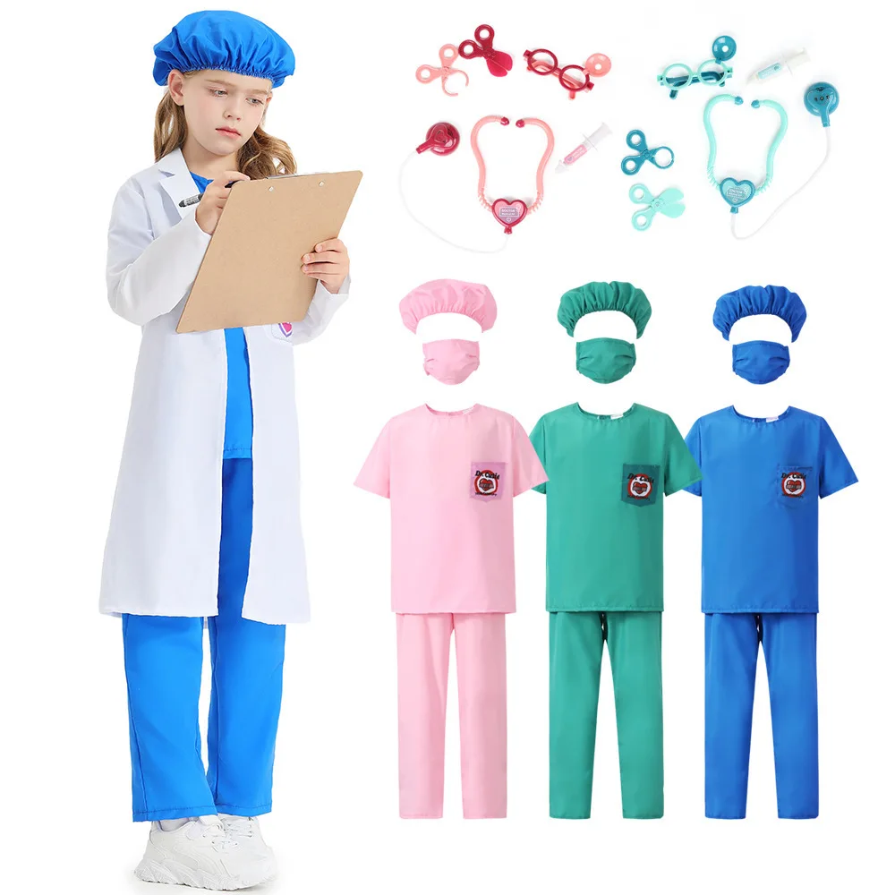 男の子女の子シミュレーションドクターナース作業服おもちゃセッ - Kids Toys Play のレビューと価格