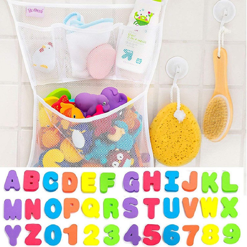 ベビーパズルバスおもちゃ EVA製アルファベット数字貼り付け - Bath Letter Number Foam のレビューと価格