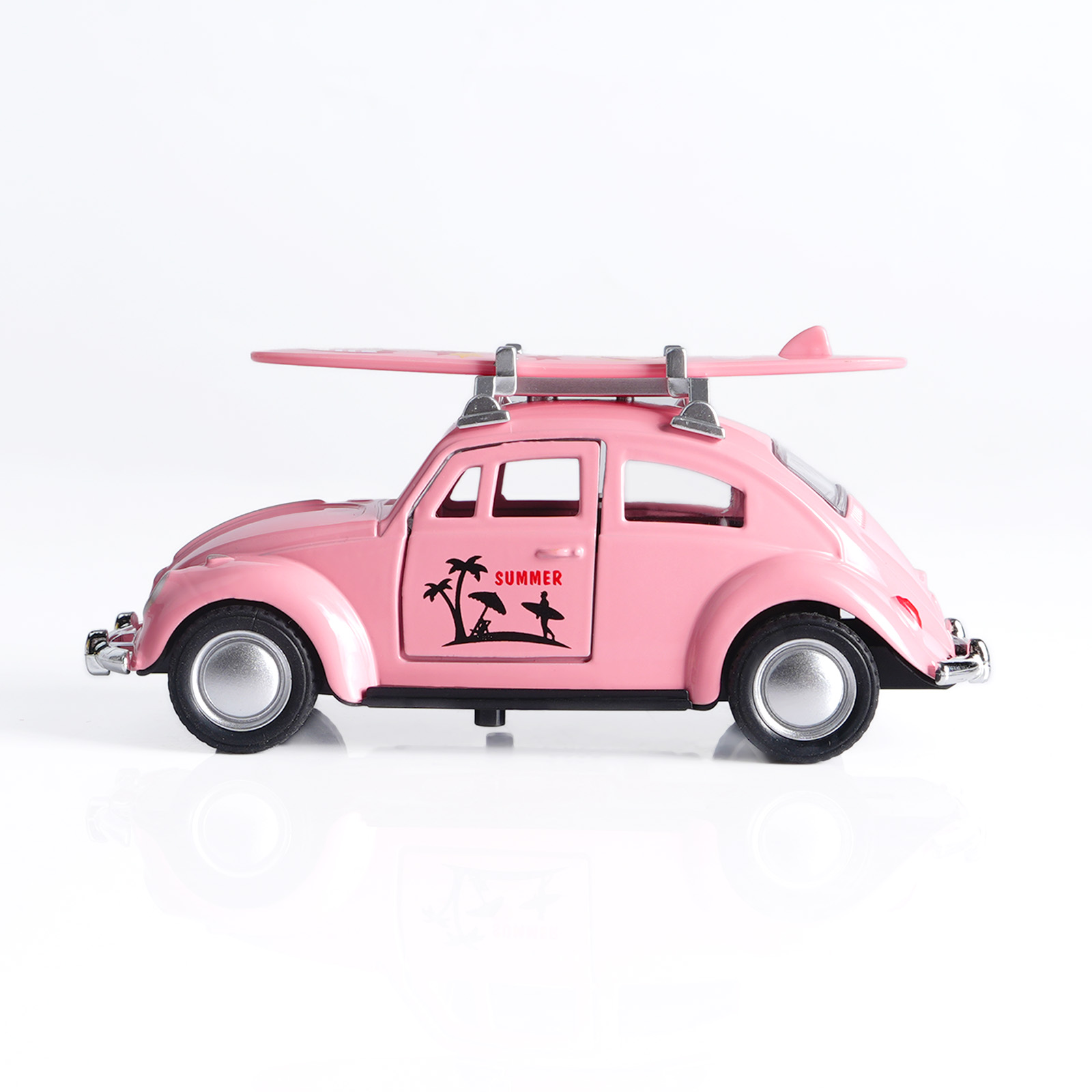 1:36 ピンクのフォルクスワーゲン ビートル ダイキャスト - Kids Toys Car のレビューと価格