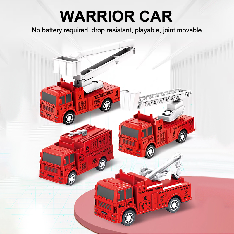 1個入り子供用おもちゃ車、慣性式清掃車モデル、プルバック式工 - Kids Toys Usa のレビューと価格