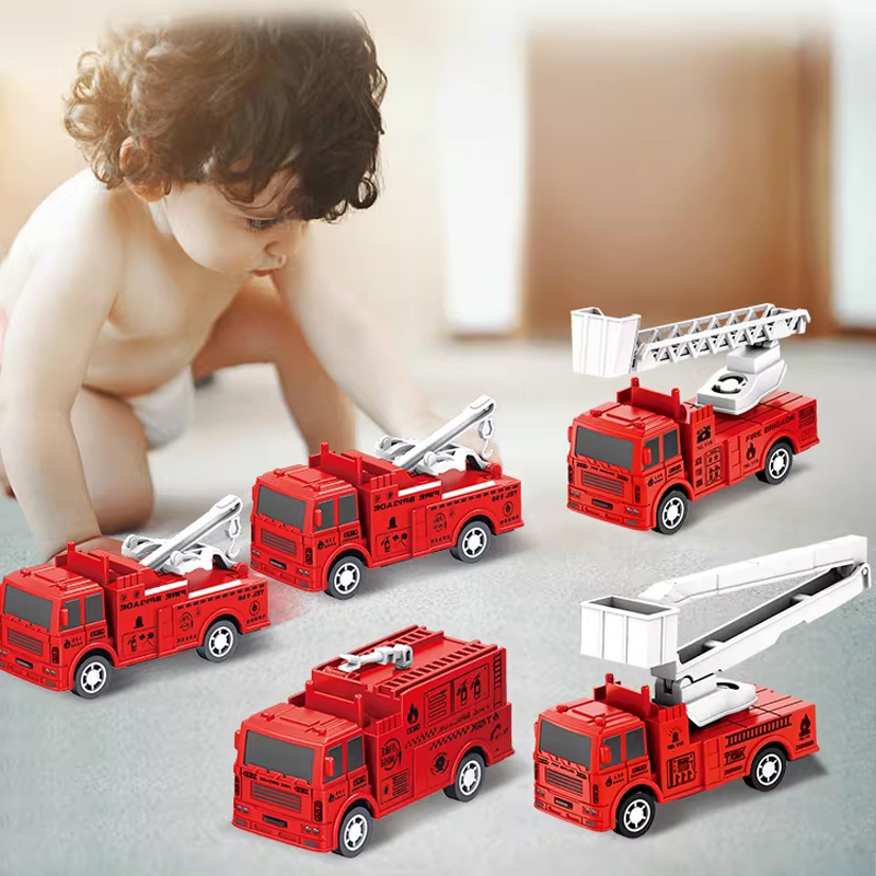 1個入り子供用おもちゃ車、慣性式清掃車モデル、プルバック式工 - Kids Toys Usa のレビューと価格
