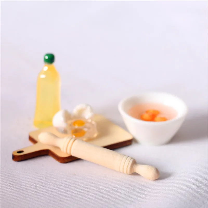 ミニスタッフオムレットオリーブオイルツールセットミニチュアア - Play Kitchen Set のレビューと価格