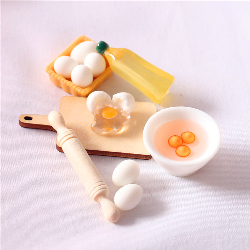 ミニスタッフオムレットオリーブオイルツールセットミニチュアア - Play Kitchen Set のレビューと価格