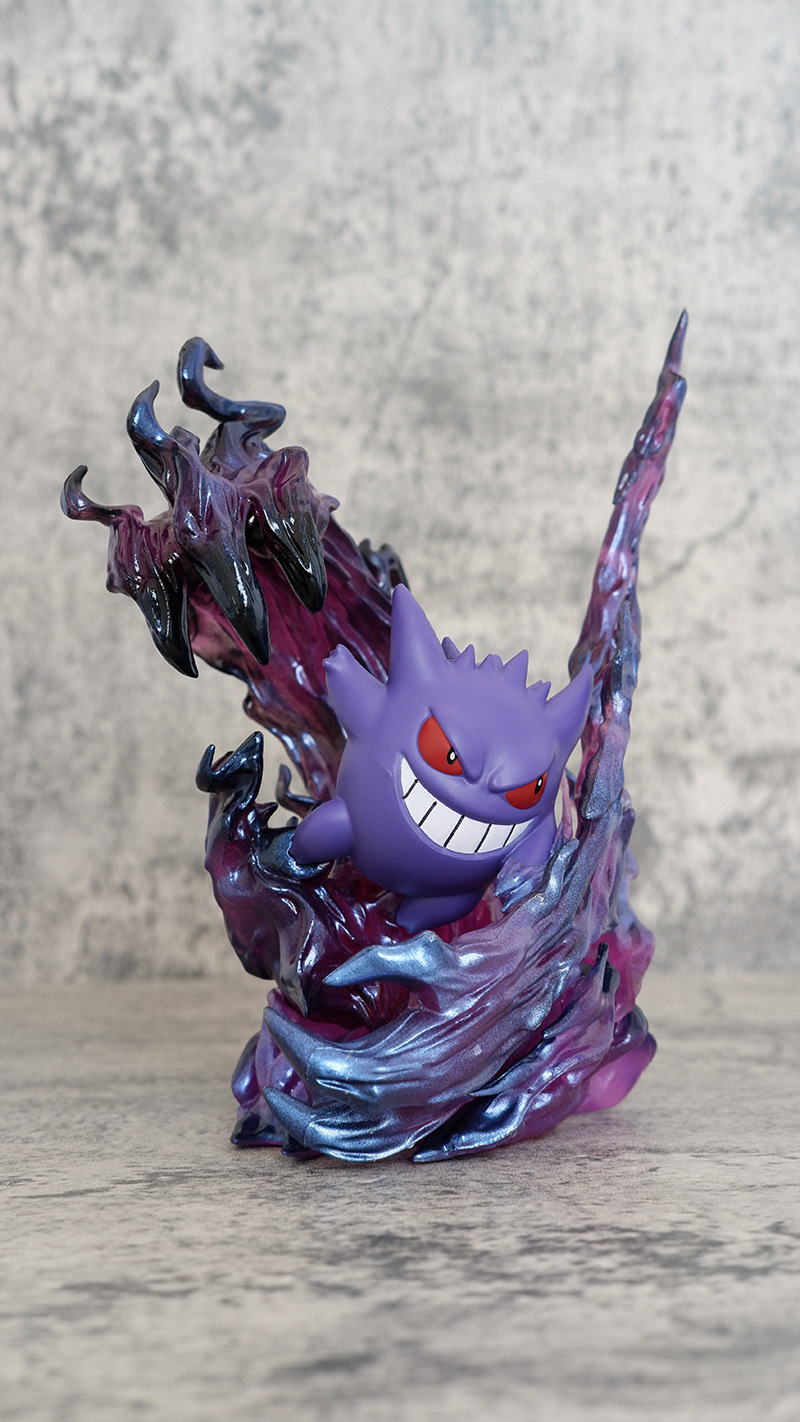 19cm アニメポケモン ゲンガー バトルバージョン PVC - Kids Toys Play のレビューと価格