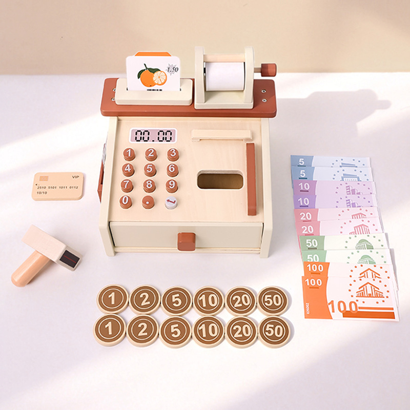 子供用シミュレーションレジおもちゃ、通貨検出機能付き、デジタ - Kids Toys Stores のレビューと価格