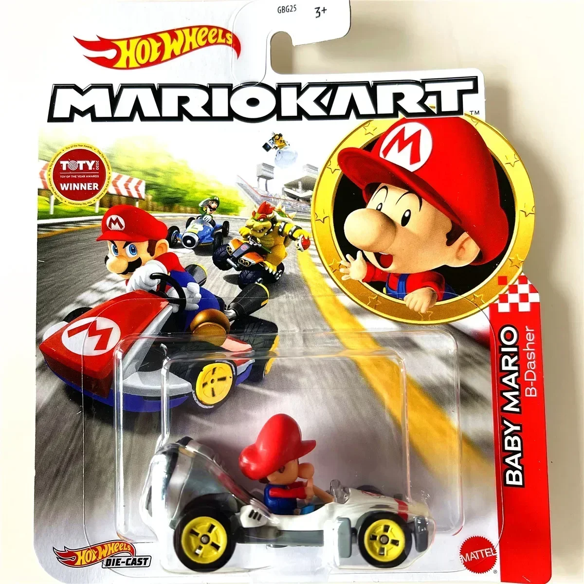 オリジナルホットホイールマリオカート1:64ダイキャストクッ - Kids Toys Car のレビューと価格