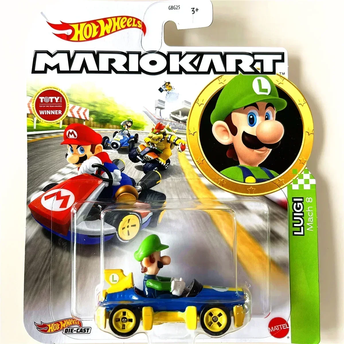 オリジナルホットホイールマリオカート1:64ダイキャストクッ - Kids Toys Car のレビューと価格