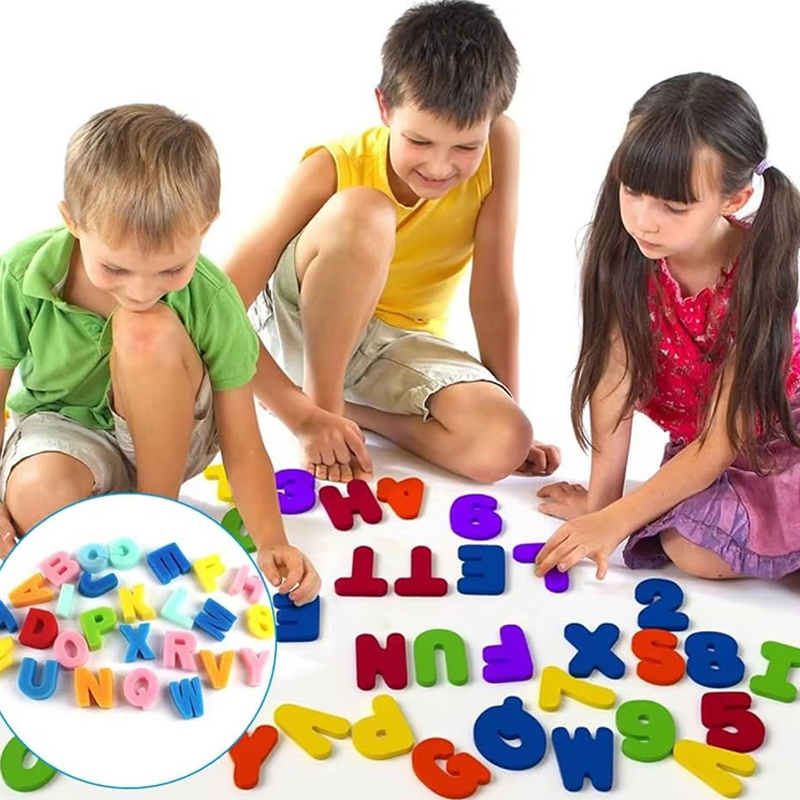 ベビーバスおもちゃ 浮き泡 EVAパズル 入浴おもちゃ 子供 - Bath Letter Number Foam のレビューと価格