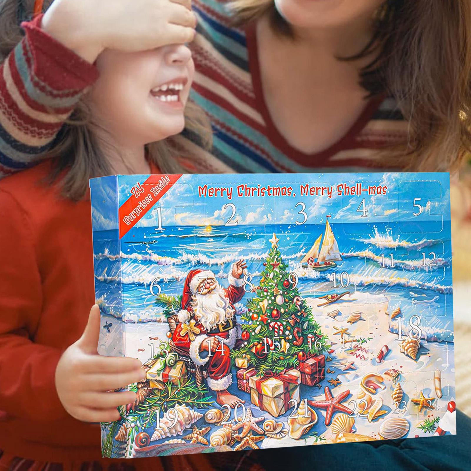 2025年 貝殻アドベントカレンダー クリスマスカウントダウ - Kids Toys Christmas 2025 のレビューと価格