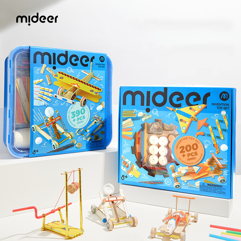 ミディア 200+ピース 発明玩具セット 啓蒙ラボ 子供向け - Kids Toys Under 200 のレビューと価格