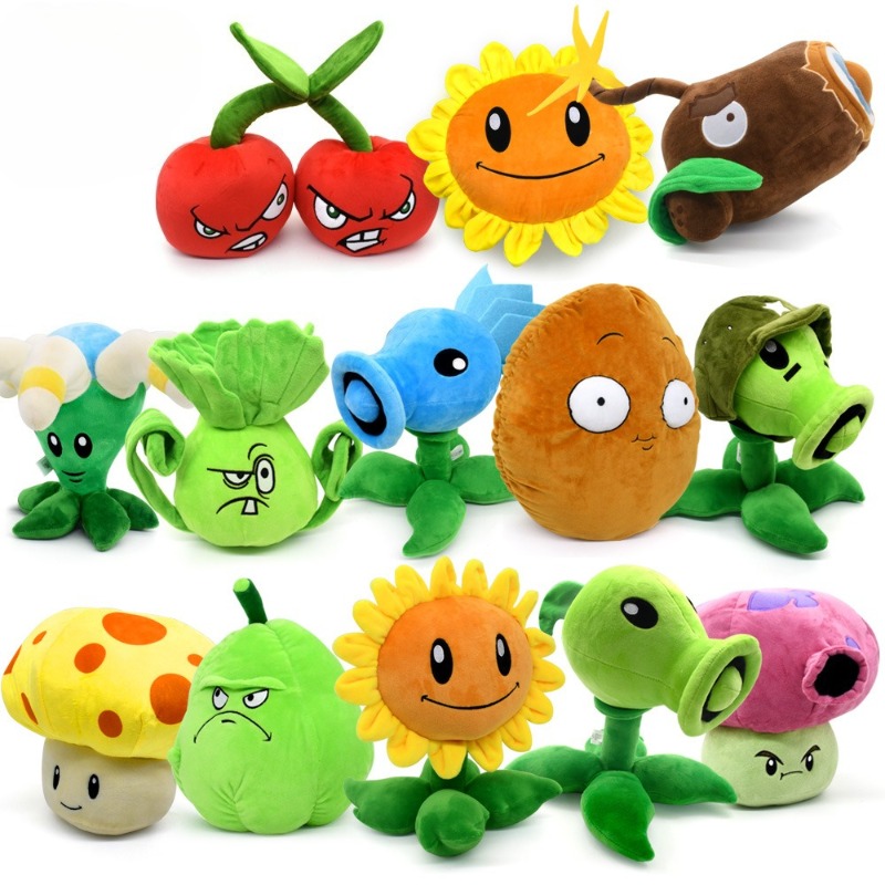 植物vs.ゾンビ ゲーム周辺機器 ぬいぐるみ PVZ スクワ - Kids Toys Play のレビューと価格