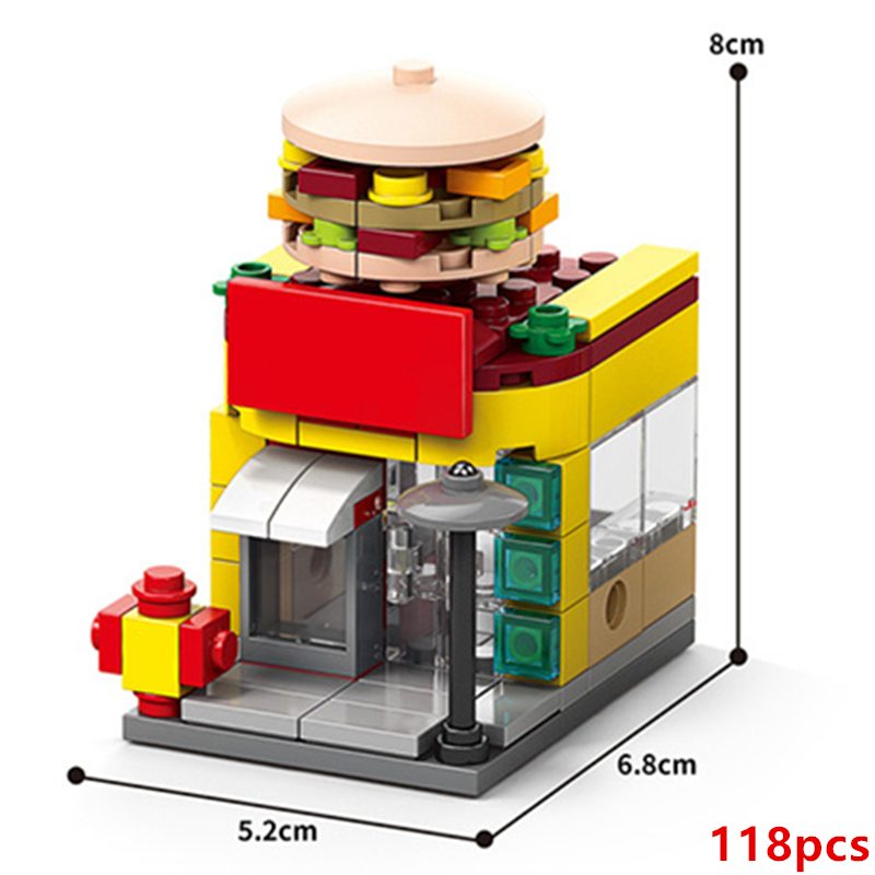 新しい DIY レストランコーヒーミルクティーストアストリー - Kids Toys Stores のレビューと価格
