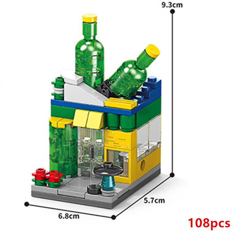 新しい DIY レストランコーヒーミルクティーストアストリー - Kids Toys Stores のレビューと価格