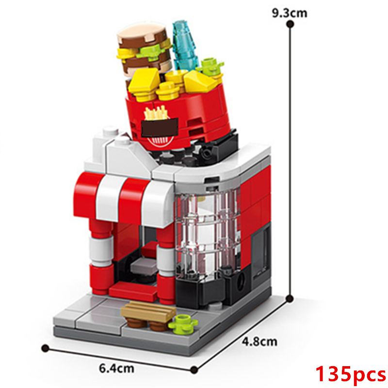 新しい DIY レストランコーヒーミルクティーストアストリー - Kids Toys Stores のレビューと価格