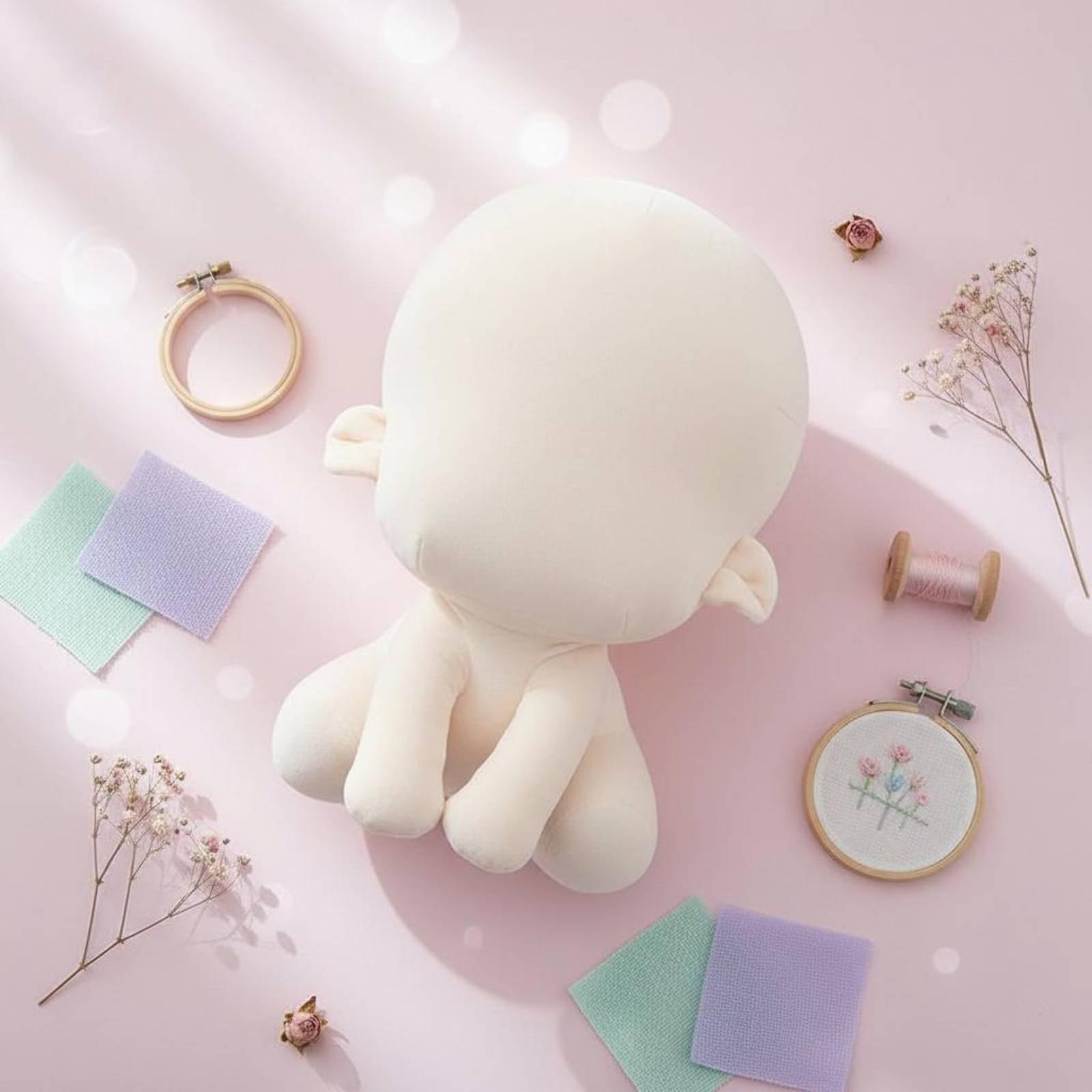 柔らかいぬいぐるみボディ、軽量、DIY用無塗装可動フィギュア - Kids Toys Play のレビューと価格