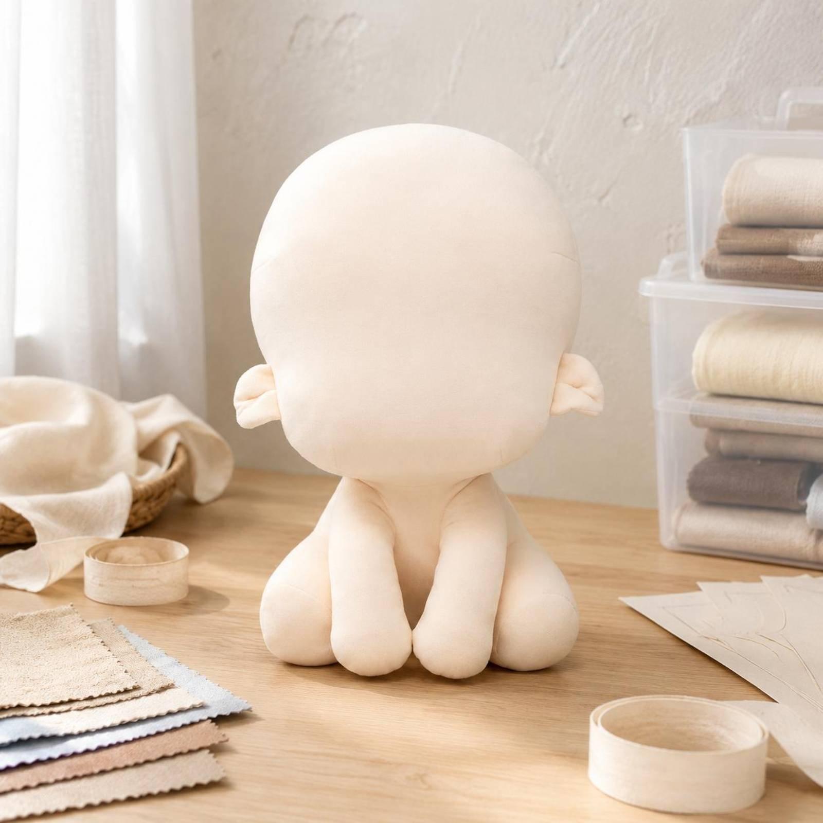 柔らかいぬいぐるみボディ、軽量、DIY用無塗装可動フィギュア - Kids Toys Play のレビューと価格