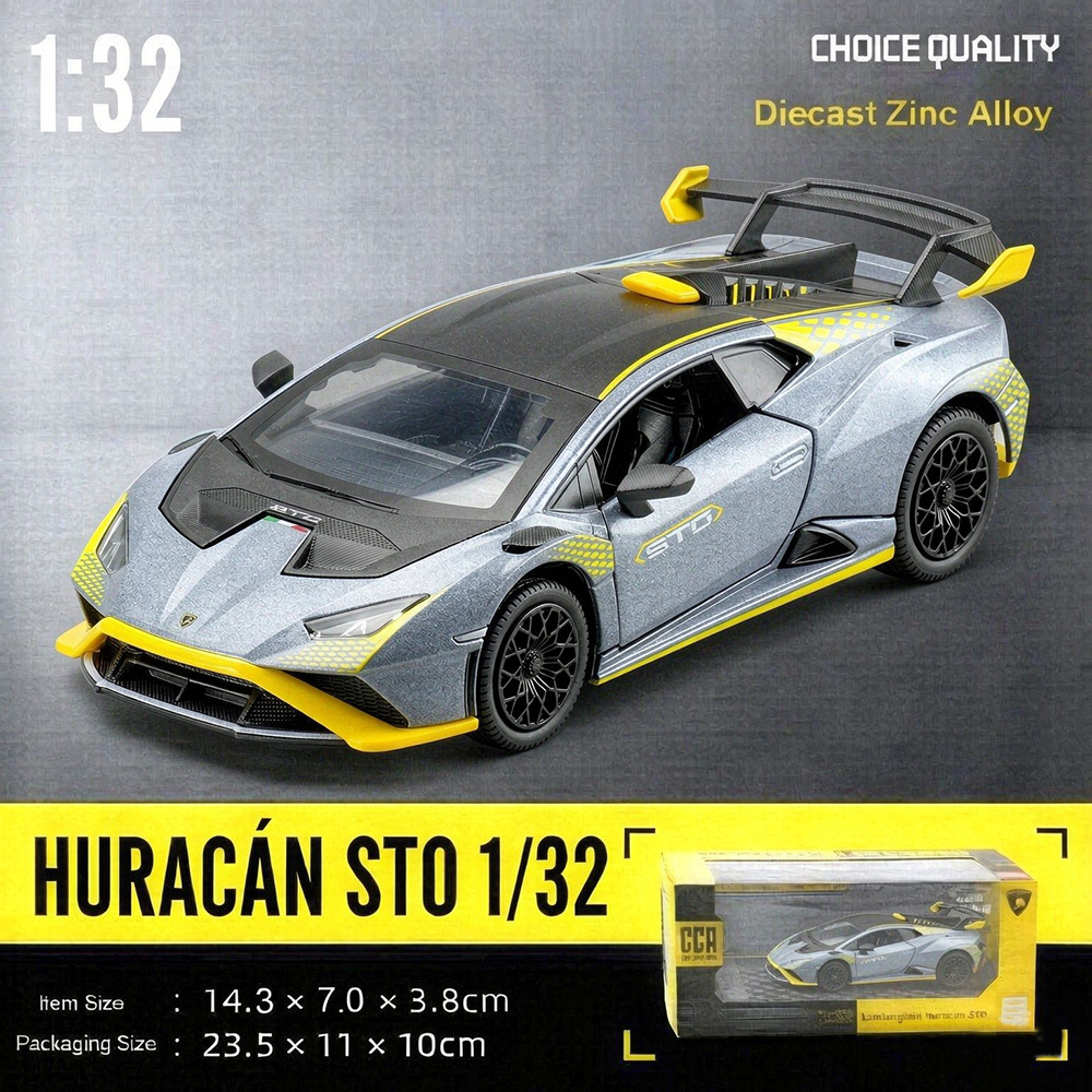 CCA 1:32 ランボルギーニ・ウラカンSTO ダイキャス - Kids Toys Car のレビューと価格