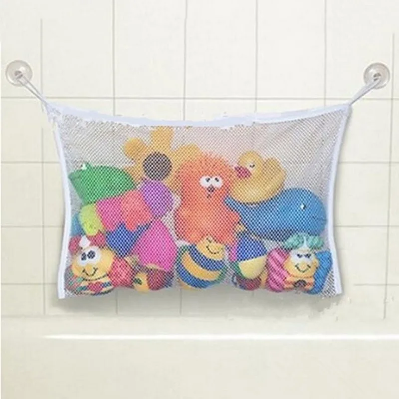ベビーバスルームメッシュバスバッグ子供漫画バスケットネット子 - Kids Storage Toys のレビューと価格