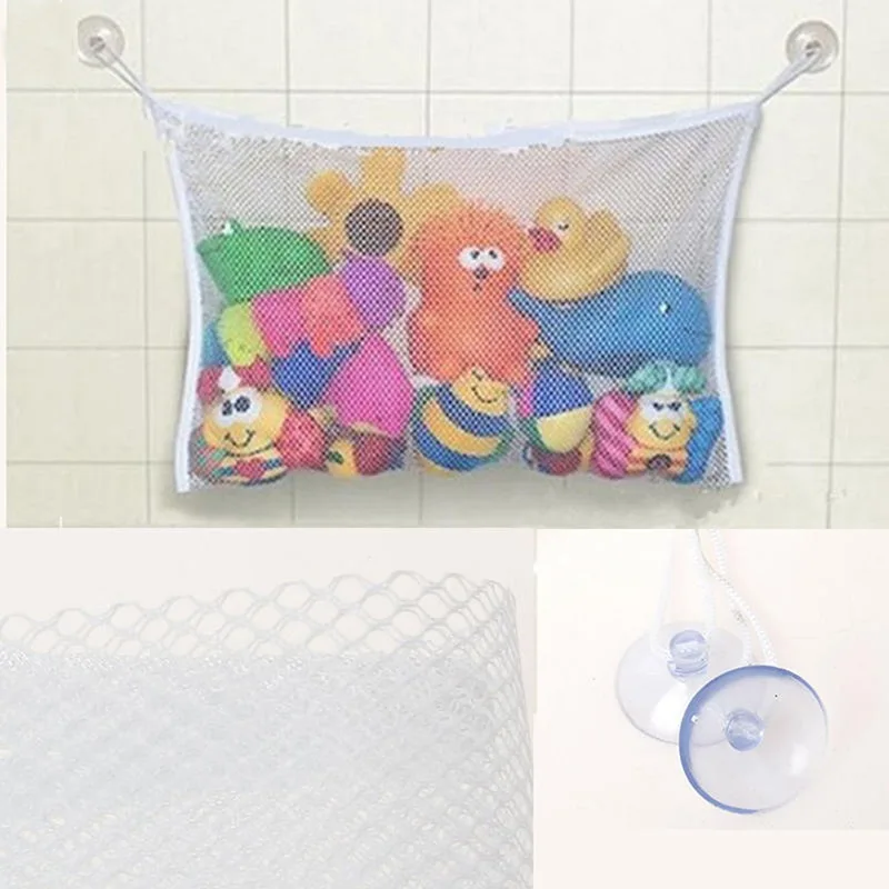 ベビーバスルームメッシュバスバッグ子供漫画バスケットネット子 - Kids Storage Toys のレビューと価格