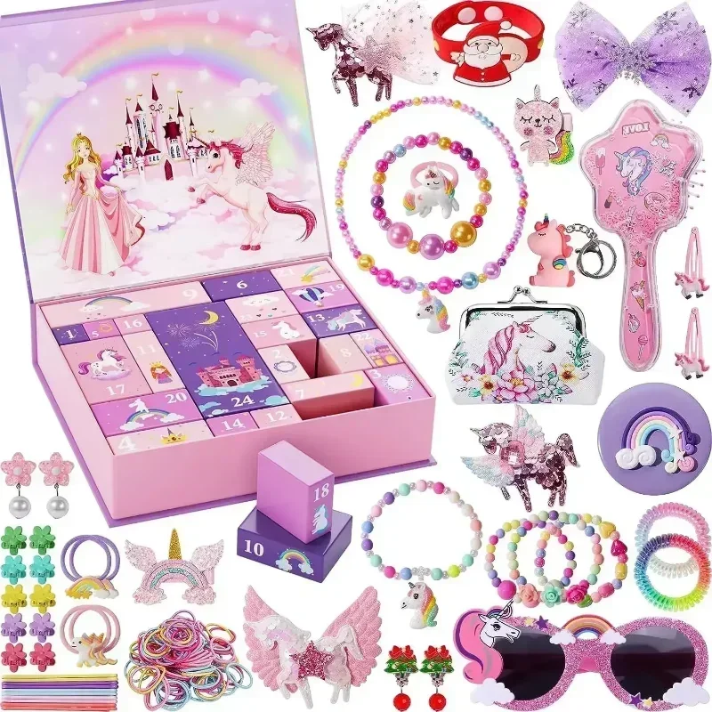 女の子のためのクリスマスアドベントカレンダーギフトボックス, - Kids Toys Christmas 2025 のレビューと価格