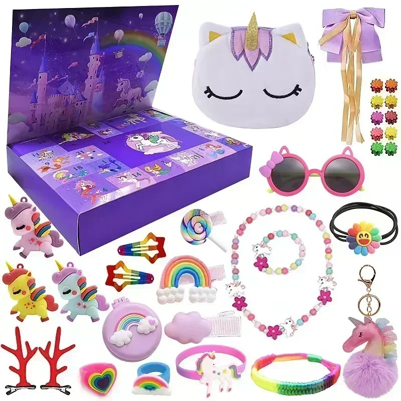 女の子のためのクリスマスアドベントカレンダーギフトボックス, - Kids Toys Christmas 2025 のレビューと価格