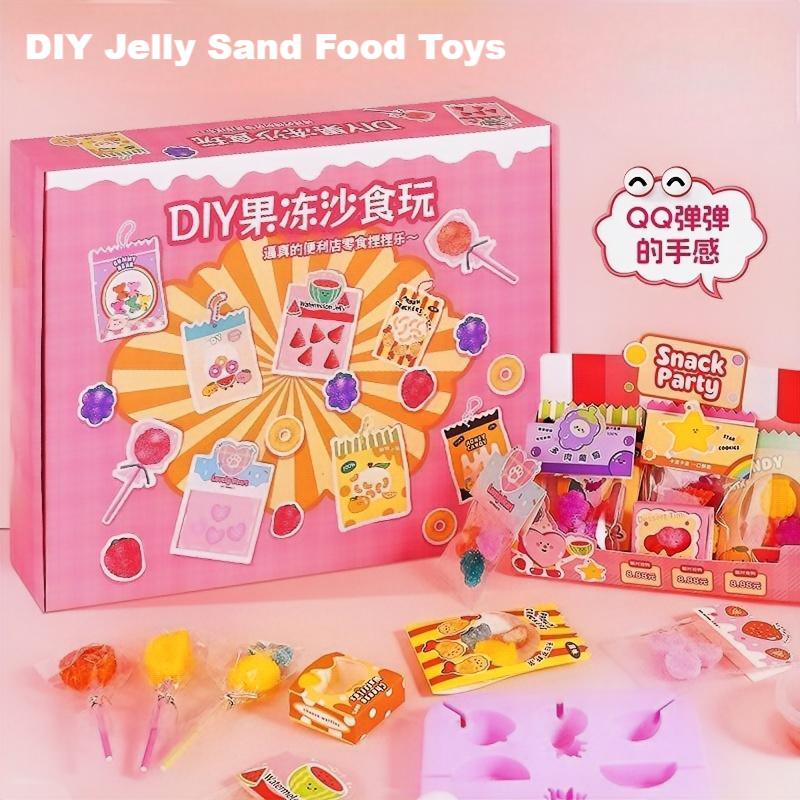 DIYミニチュアフードおもちゃセット DIYゼリーサンドフー - Play Kitchen Set のレビューと価格