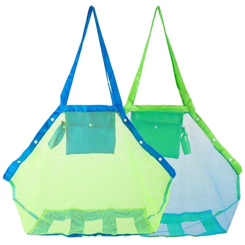 子供用砂遊び用ポータブルメッシュバッグ、キッズバスおもちゃ収 - Kids Storage Toys のレビューと価格