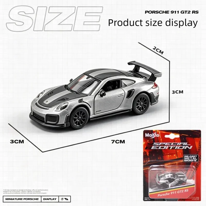 Maisto 1:64スケール ポルシェ911 GT2 RS - Kids Toys Car のレビューと価格