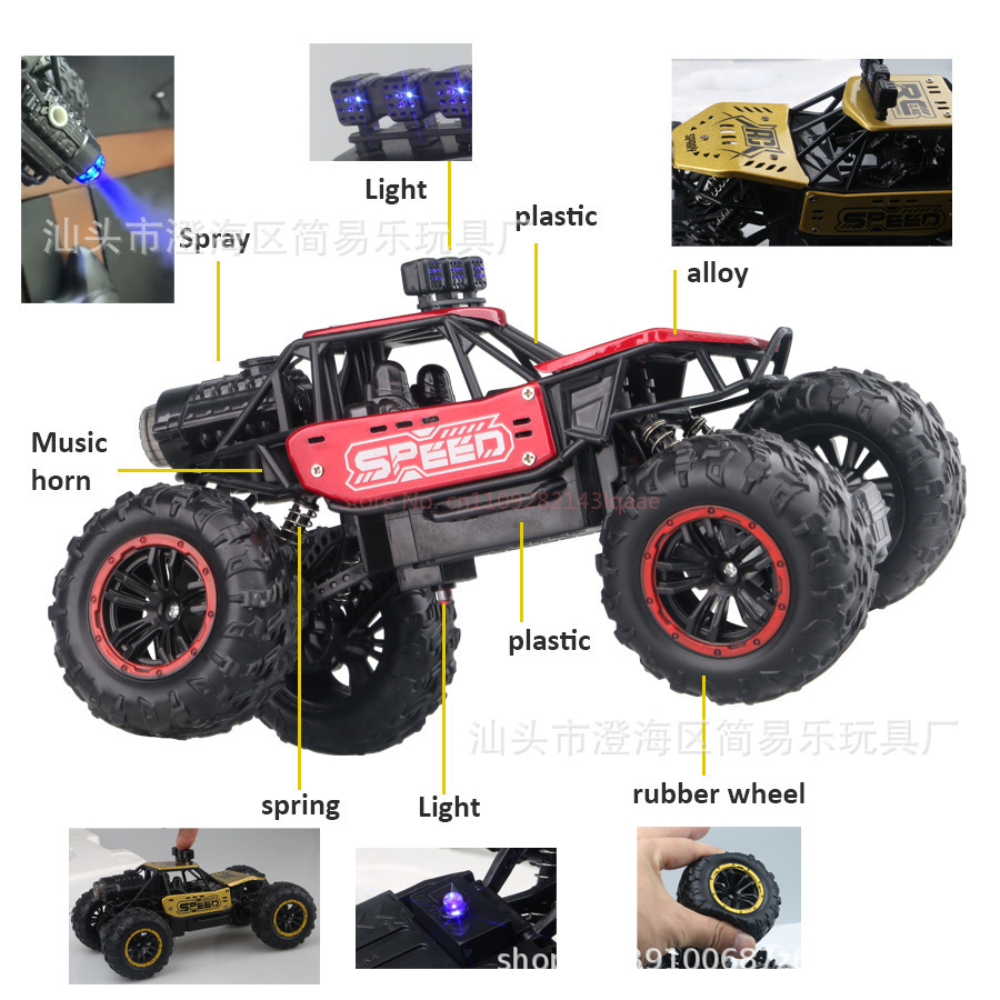 RC SEED 2.4G合金製リモコンオフロードクローラート - Kid Toys And More のレビューと価格