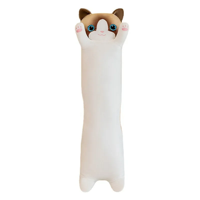新版愛らしい猫島枕人形ロングぬいぐるみ睡眠仲間誕生日プレゼン - Kids Toys Long Island のレビューと価格