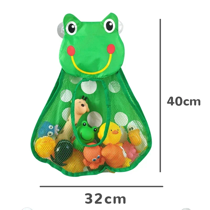 ベビーバスルーム用メッシュバッグ、漫画風動物の形をした布製砂 - Kids Storage Toys のレビューと価格