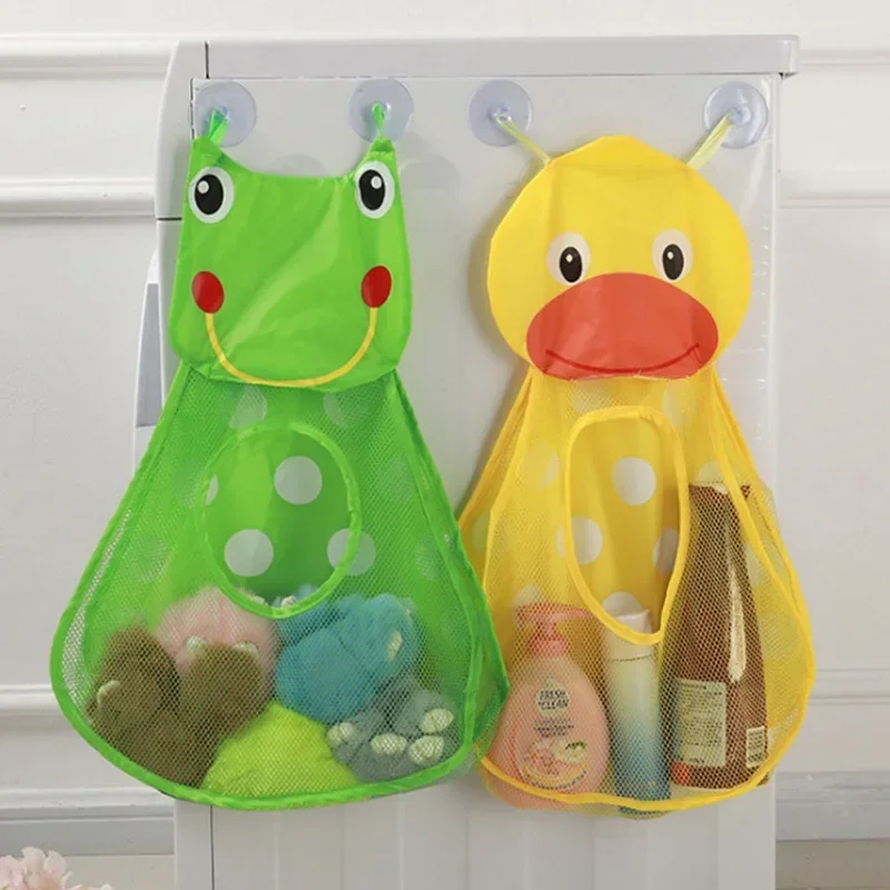 ベビーバスルーム用メッシュバッグ、漫画風動物の形をした布製砂 - Kids Storage Toys のレビューと価格