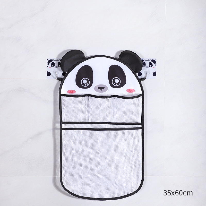 漫画シャワーハンギングバスケットメッシュバッグ浴室収納ポーチ - Kids Storage Toys のレビューと価格