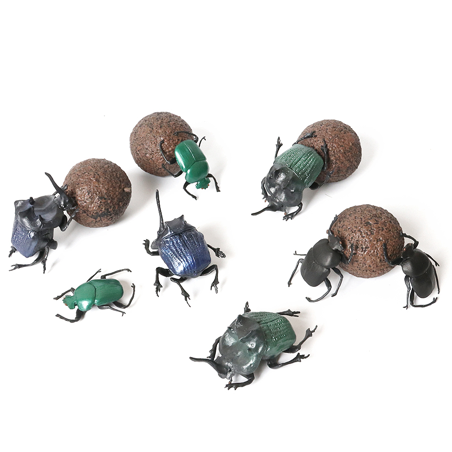 リアルな昆虫動物フィギュア、糞虫、マラタス・ヴォランス、サソ - Kids Toys Under 200 のレビューと価格