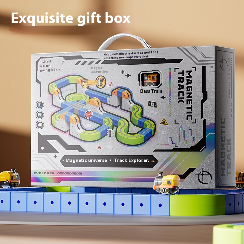 ステムレーシングカーレールトラック磁気カーセット2025モン - Kids Toys Christmas 2025 のレビューと価格